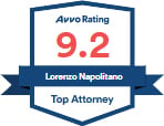 Avvo Rating | 9.2 | Lorenzo Napolitano | Top Attorney